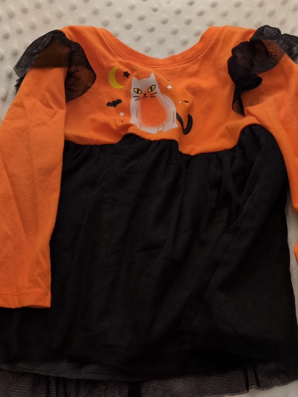 Cat & Jack Halloween Cat Tulle Dress, 2t